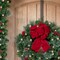 Haute Decor Hook & Lattice Adjustable Wreath Hanger, Matte Black